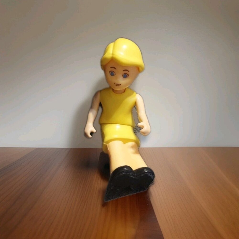 Vintage‎ 1980's Little Tikes Place Dollhouse Accessory BLONDE MOM Woman Figure